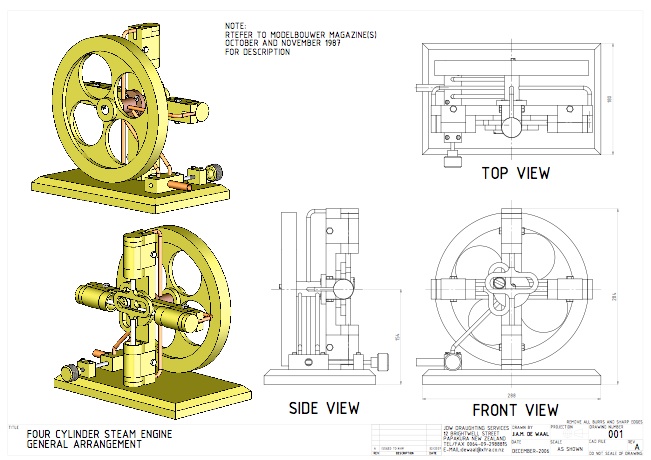 Plus four steam engine